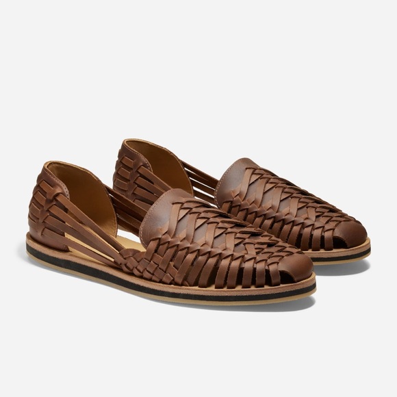 Nisolo Other - NISOLO Men’s Hurache Sandal Size 8 Brown Leather 6722